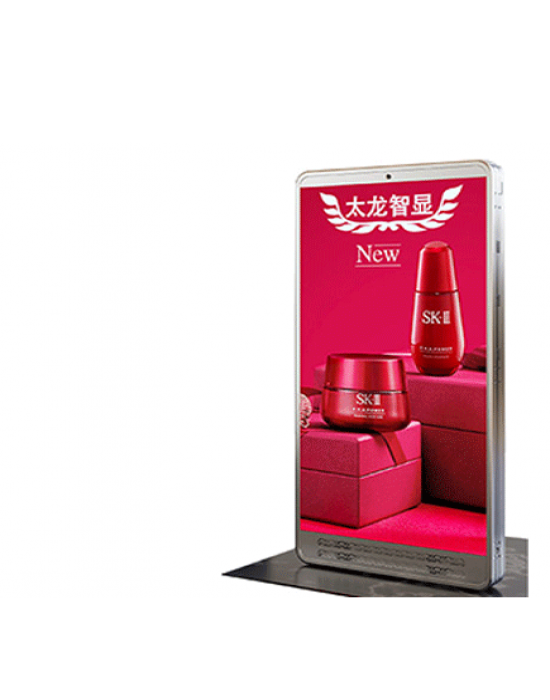 P3.125全鑄鋁600X1200圓角雙面 LED燈桿屏